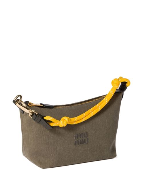 Borsa a spalla in gabardine MIU MIU | 5NE8412IA7F04GN